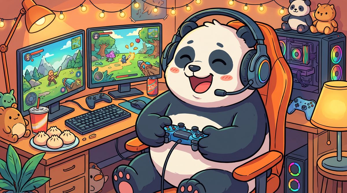 陈美娇熊猫游戏视频